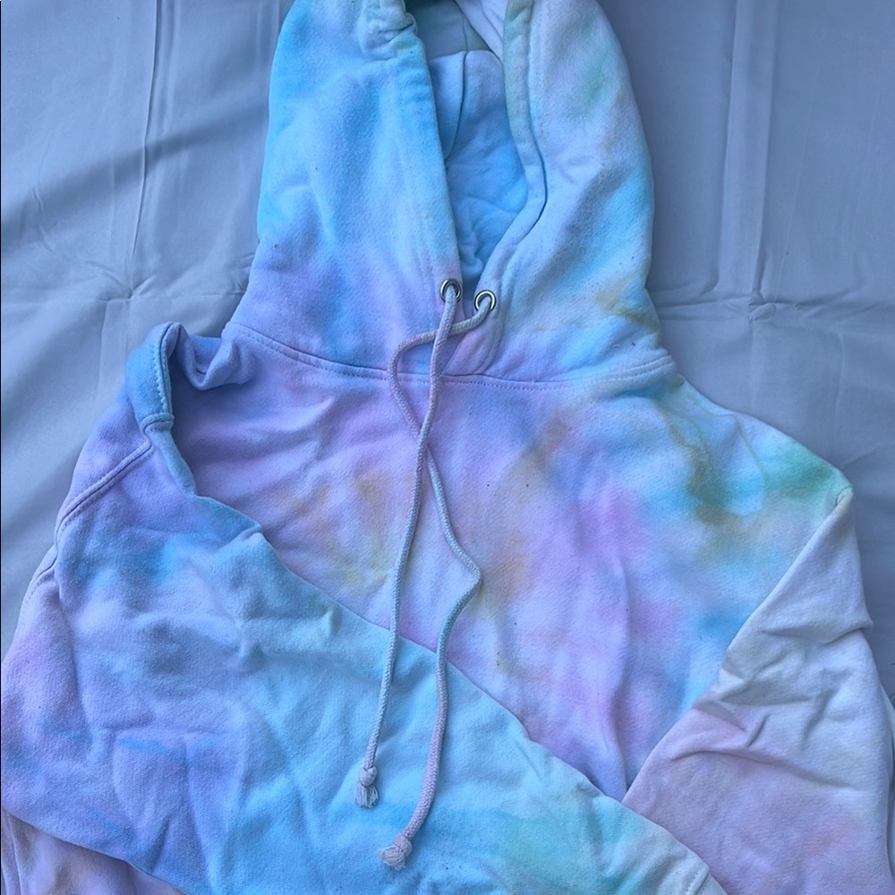 Colorful Tie-Dye Hoodie